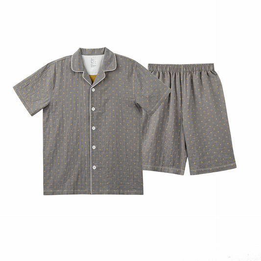 Double-layer cotton pajamas