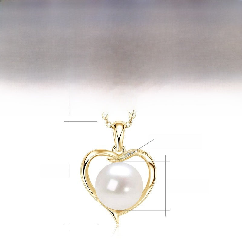 Double Layer Freshwater Pearl Necklace Sterling Silver