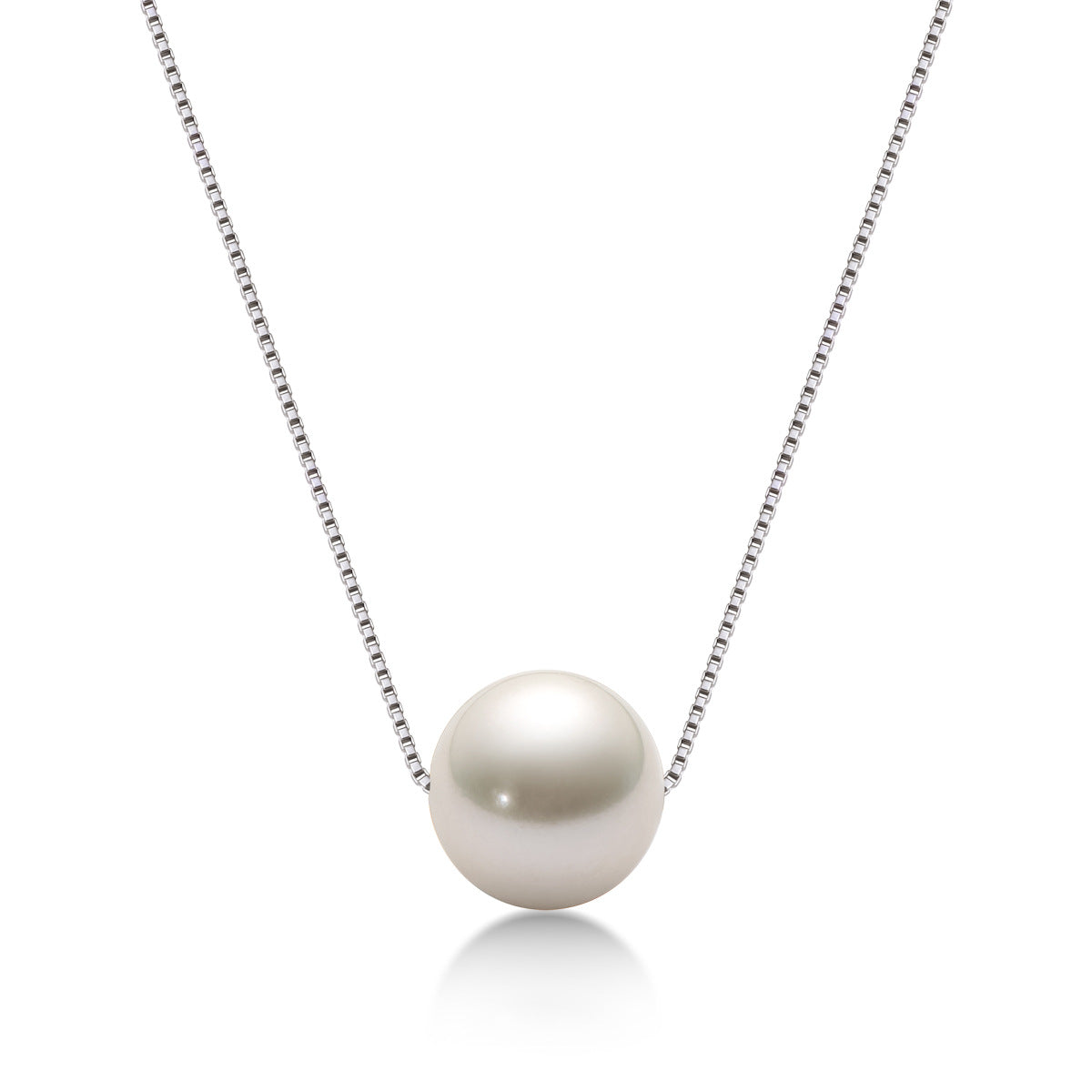 Double Layer Freshwater Pearl Necklace Sterling Silver