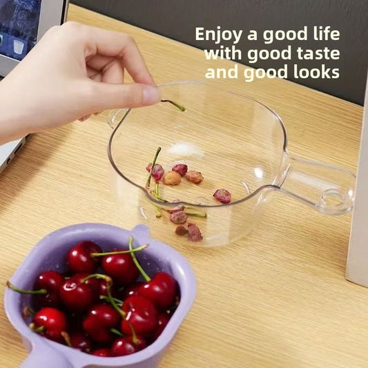 Double Layer Fruit Washing Draining Basket