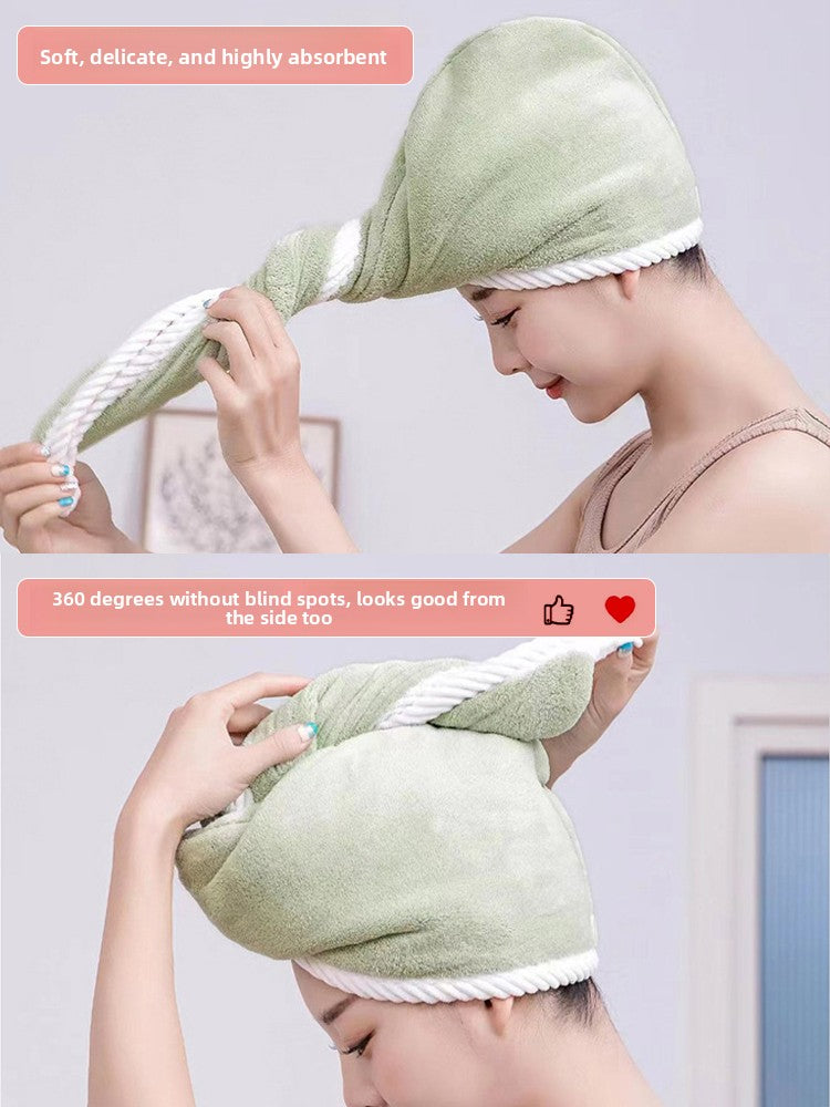 Double Layer Hair Drying Cap