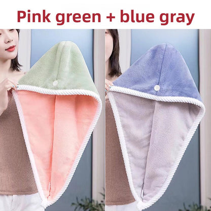 Double Layer Hair Drying Cap