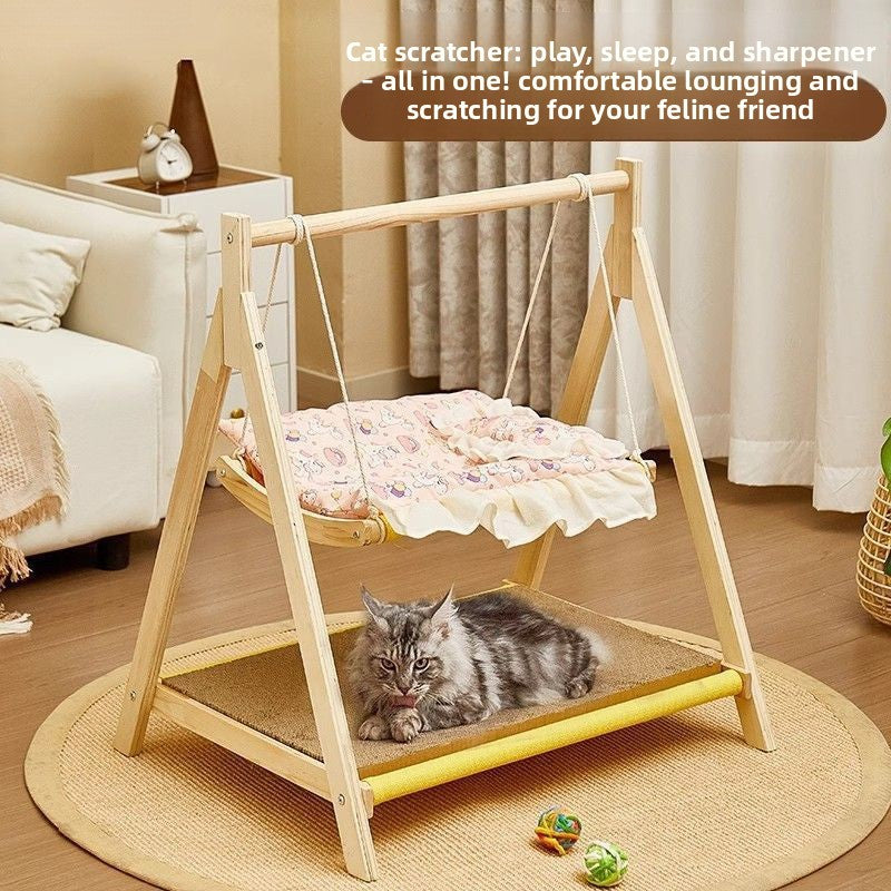 Double-Layer Hammock Pet Bed