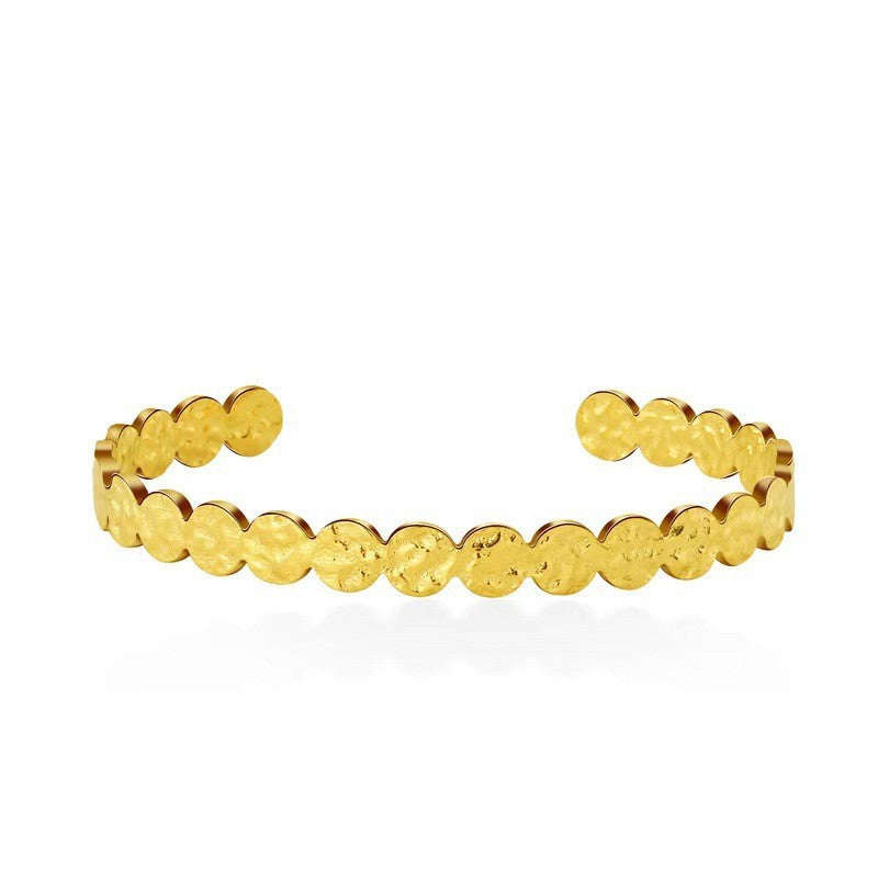 Double Layer Hollow Metal Bracelet