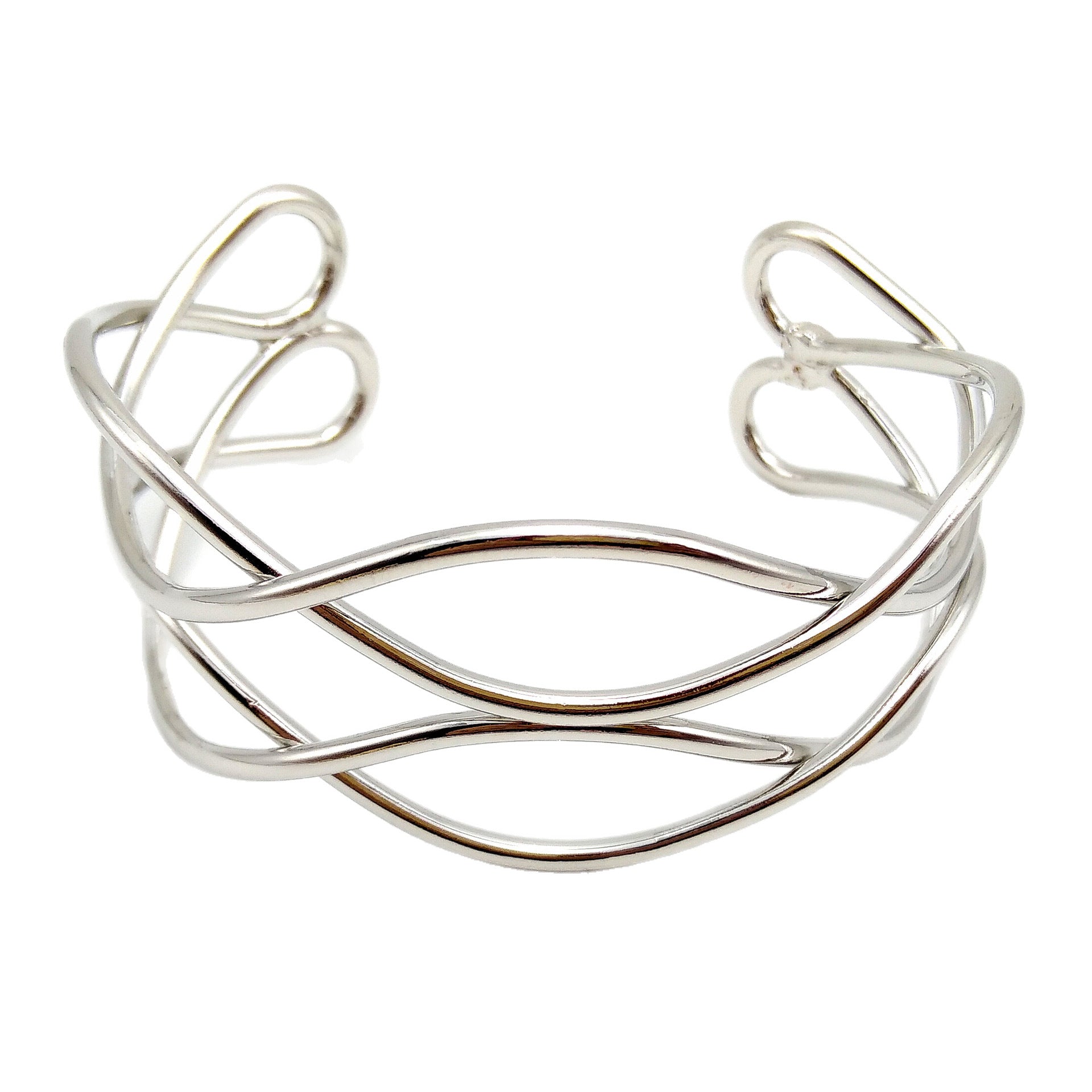 Double Layer Hollow Metal Bracelet