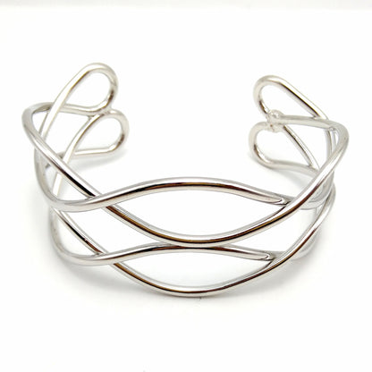 Double Layer Hollow Metal Bracelet
