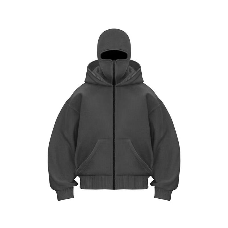 Double Layer Hooded Sweatshirt