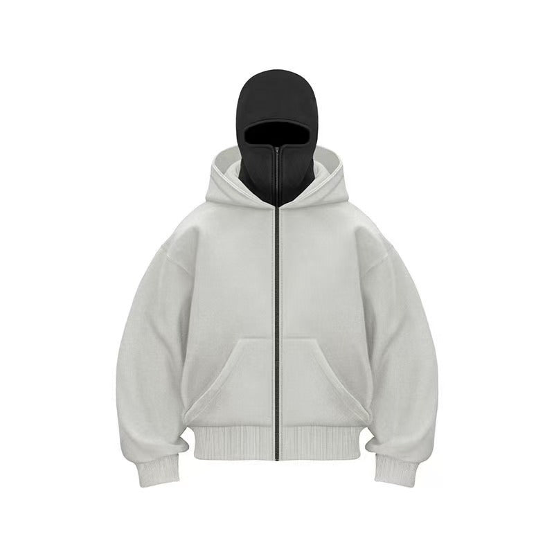 Double Layer Hooded Sweatshirt