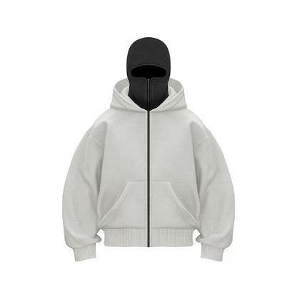 Double Layer Hooded Sweatshirt