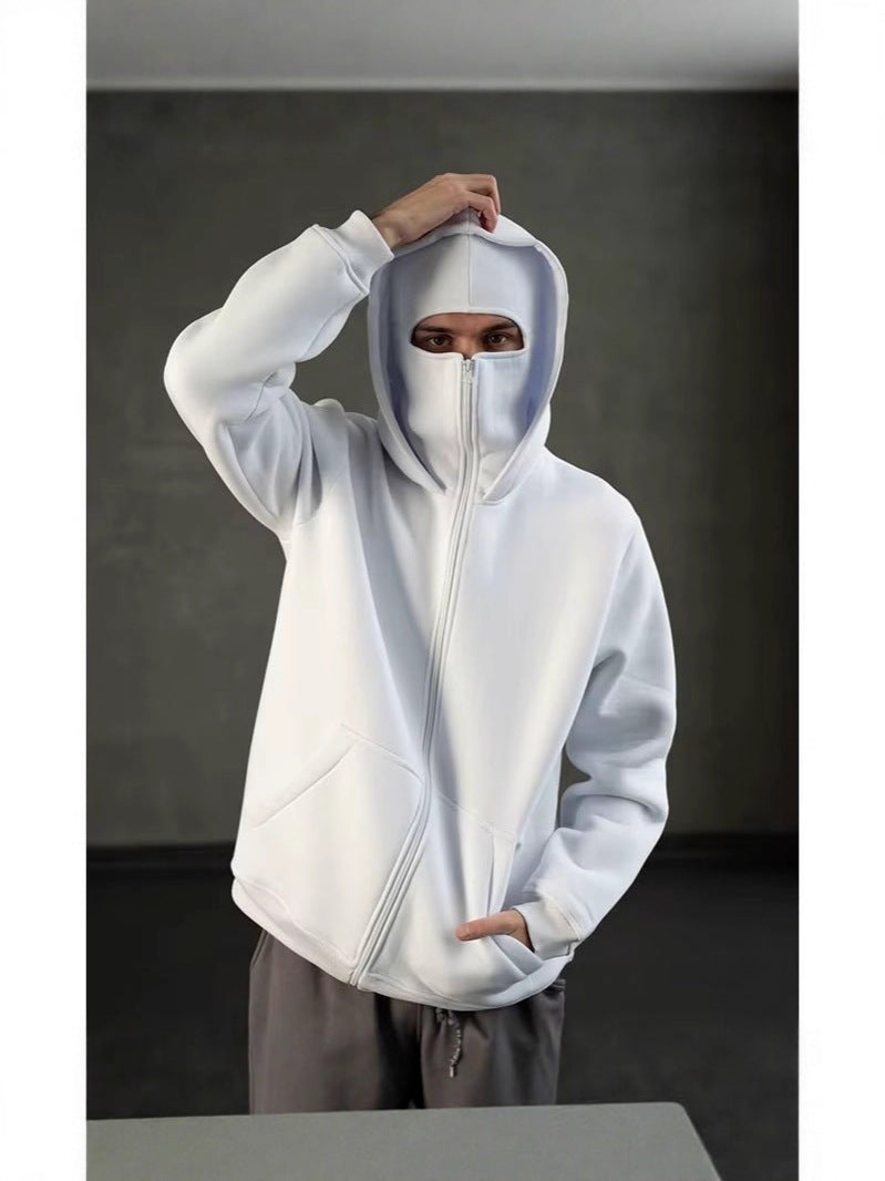 Double Layer Hooded Sweatshirt