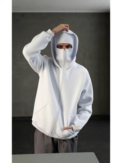 Double Layer Hooded Sweatshirt