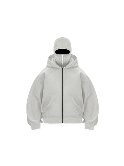 Double Layer Hooded Sweatshirt