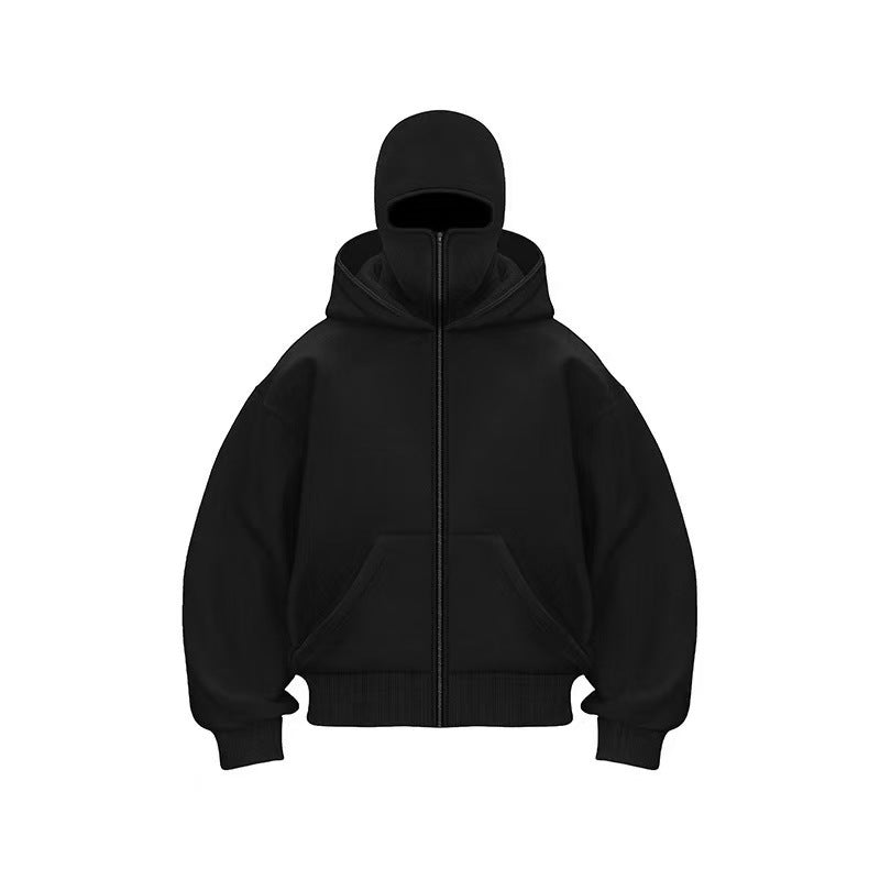 Double Layer Hooded Sweatshirt
