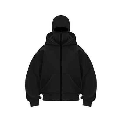 Double Layer Hooded Sweatshirt