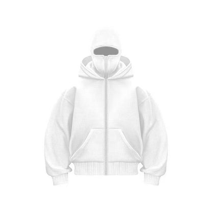 Double Layer Hooded Sweatshirt