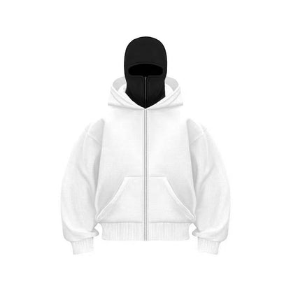 Double Layer Hooded Sweatshirt