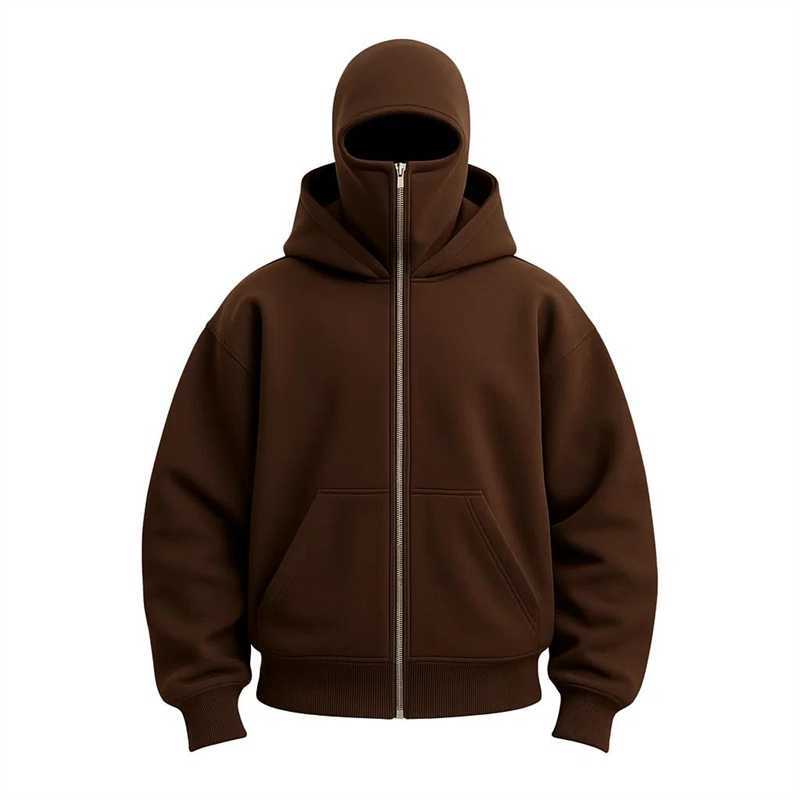 Double Layer Hooded Sweatshirt