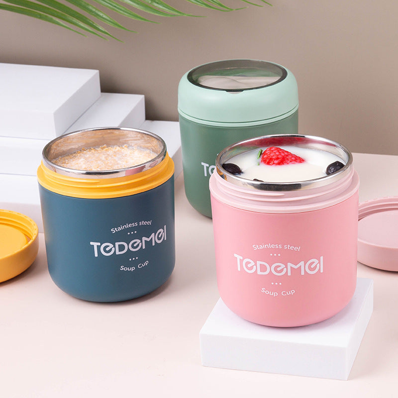Double Layer Insulated Soup Cup
