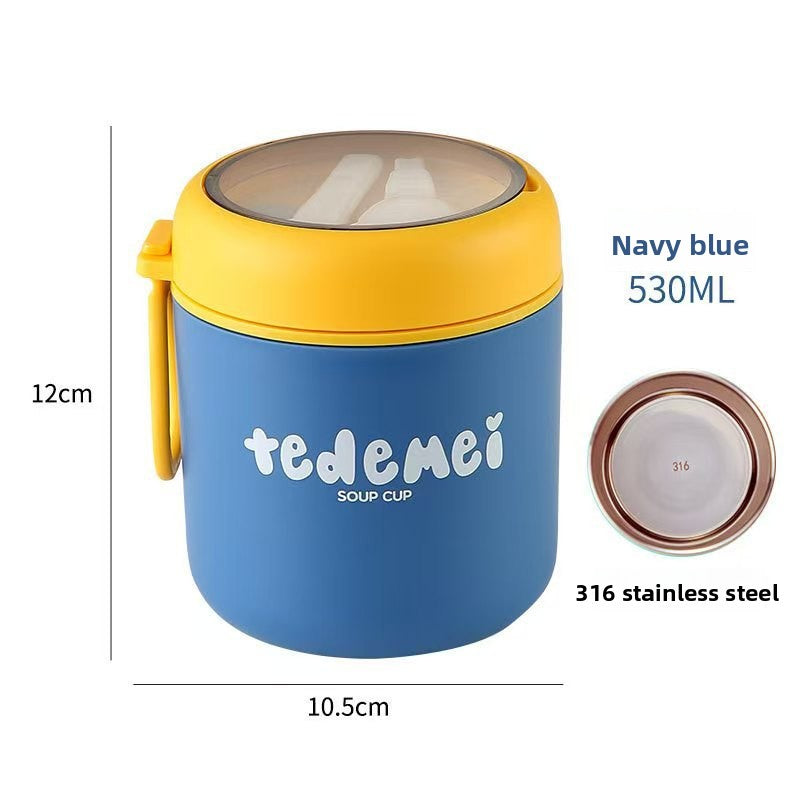 Double Layer Insulated Soup Cup