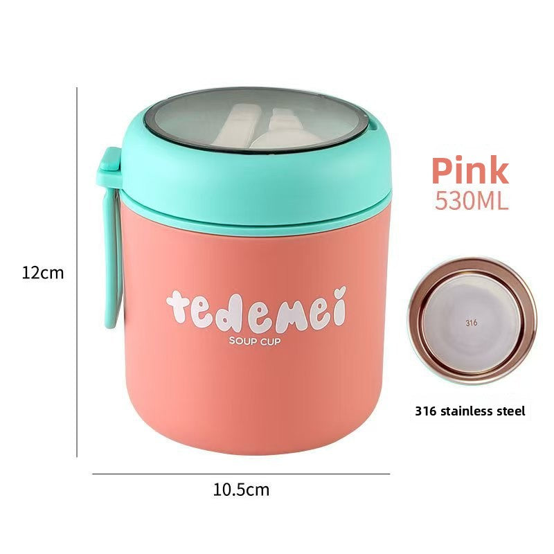 Double Layer Insulated Soup Cup