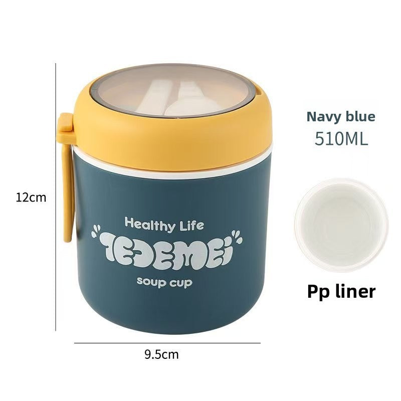 Double Layer Insulated Soup Cup