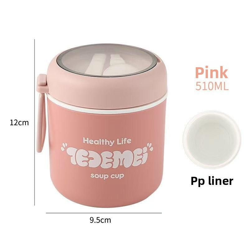 Double Layer Insulated Soup Cup