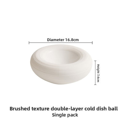Double Layer Insulation Ceramic Plate