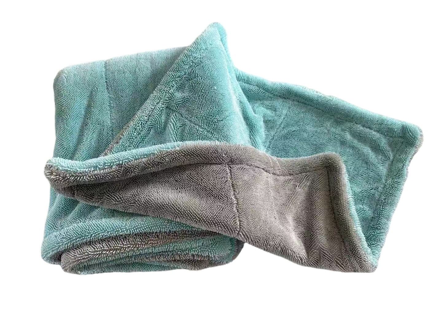 Double Layer Microfiber Car Cleaning Towel