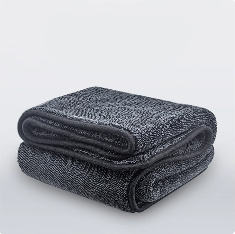 Double Layer Microfiber Car Wash Towel
