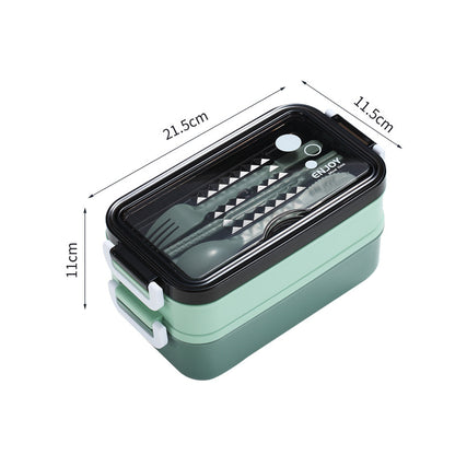 Double Layer Microwave Lunch Box