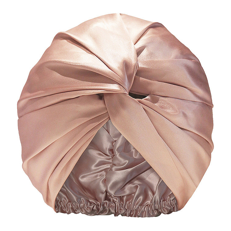 Double-Layer Mulberry Silk Sleep Cap