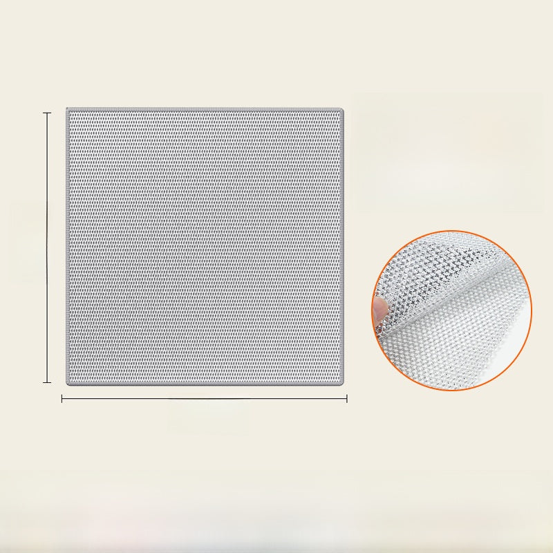 Double Layer Silver Wire Dishwashing Cloth