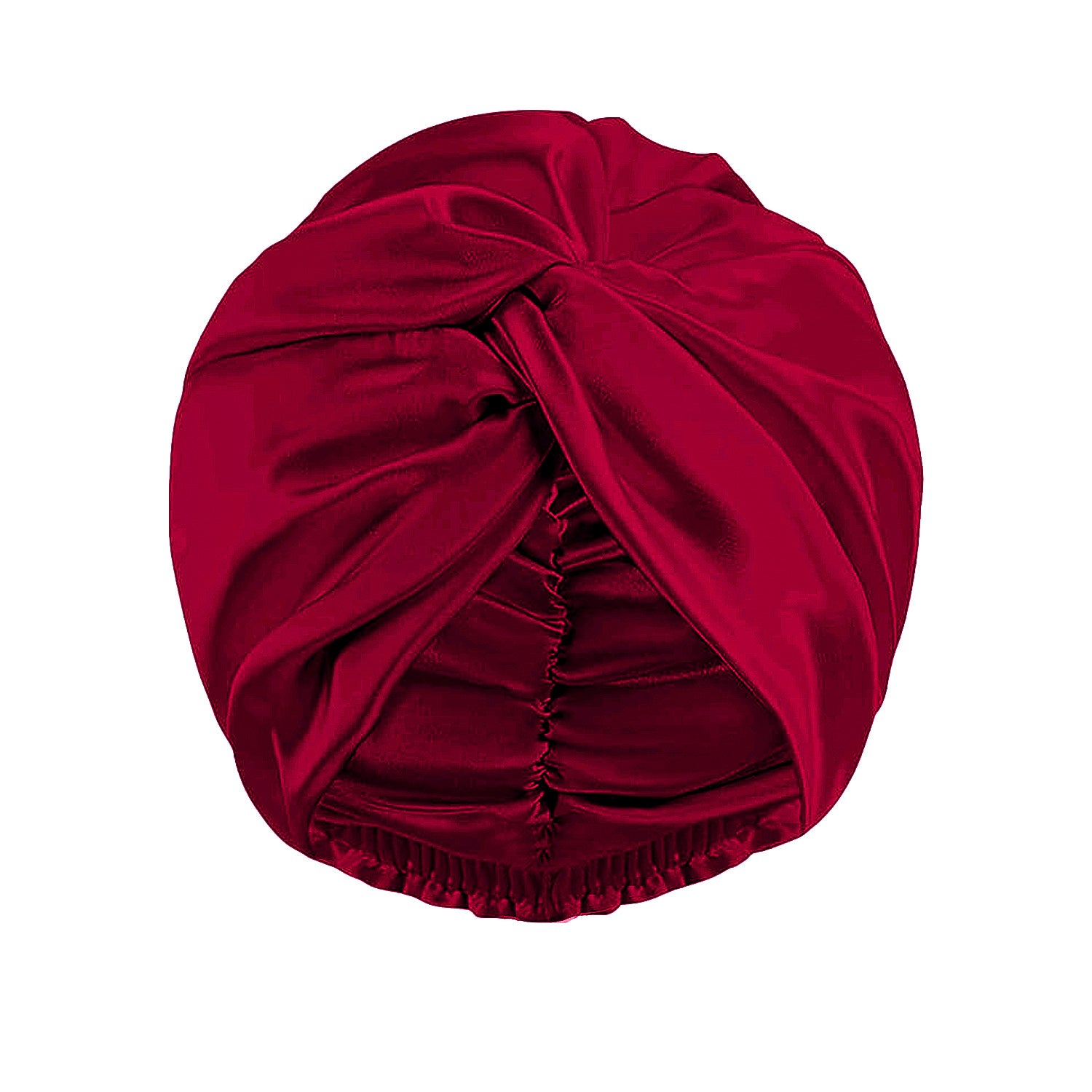 Double Layer Simulated Silk Nightcap and Shower Cap