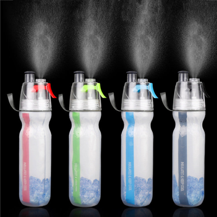 Double-layer spray cup