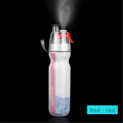 Double-layer spray cup