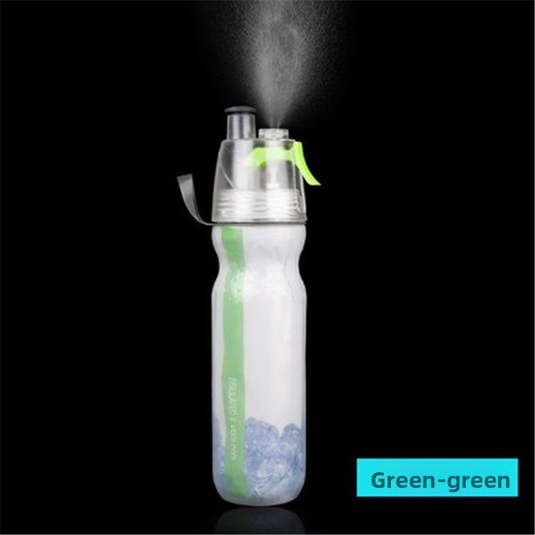 Double-layer spray cup