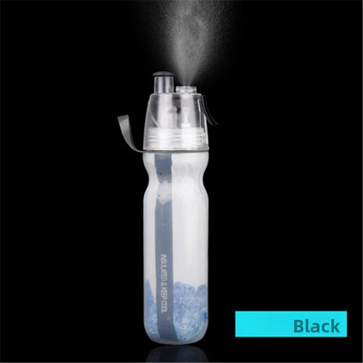 Double-layer spray cup