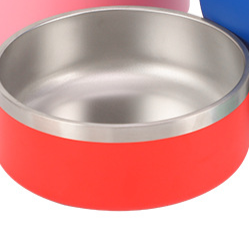 Double Layer Stainless Steel Pet Feeding Bowl