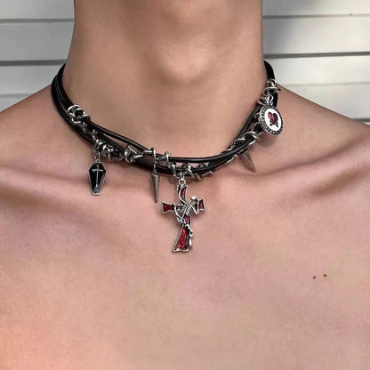 Double Layer Star Pendant Necklace