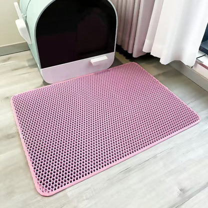 Double-Layer Thickeneded Eva Cat Litter Mat