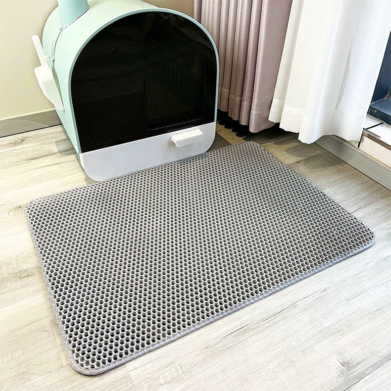 Double-Layer Thickeneded Eva Cat Litter Mat