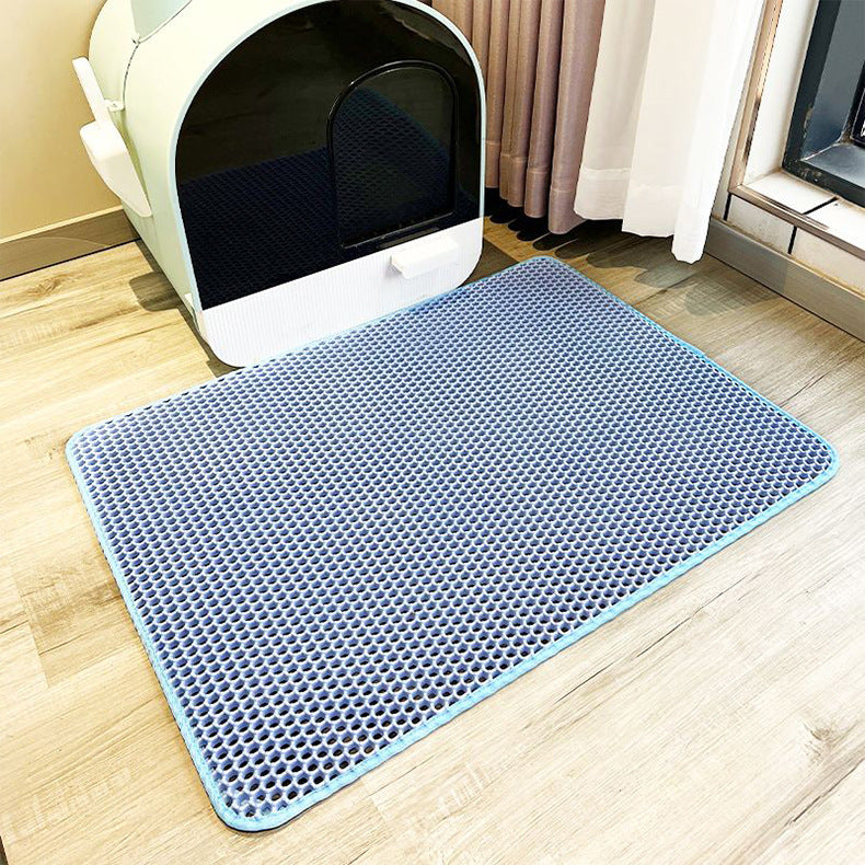 Double-Layer Thickeneded Eva Cat Litter Mat