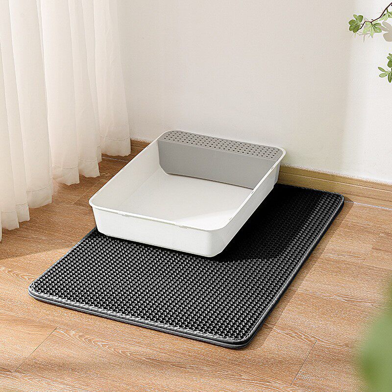 Double Layer Waterproof Cat Litter Mat