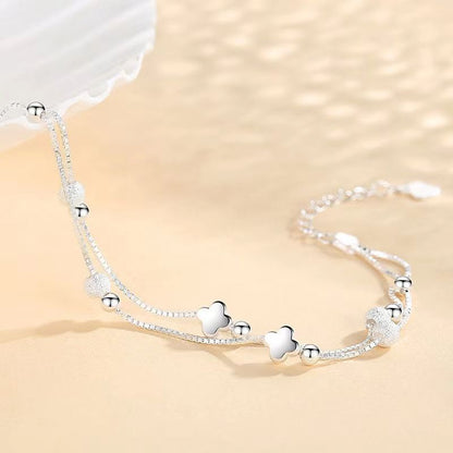 Double-layered pentagonal heart-shaped jewelry piece