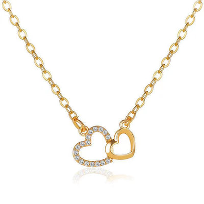 Double-love necklace
