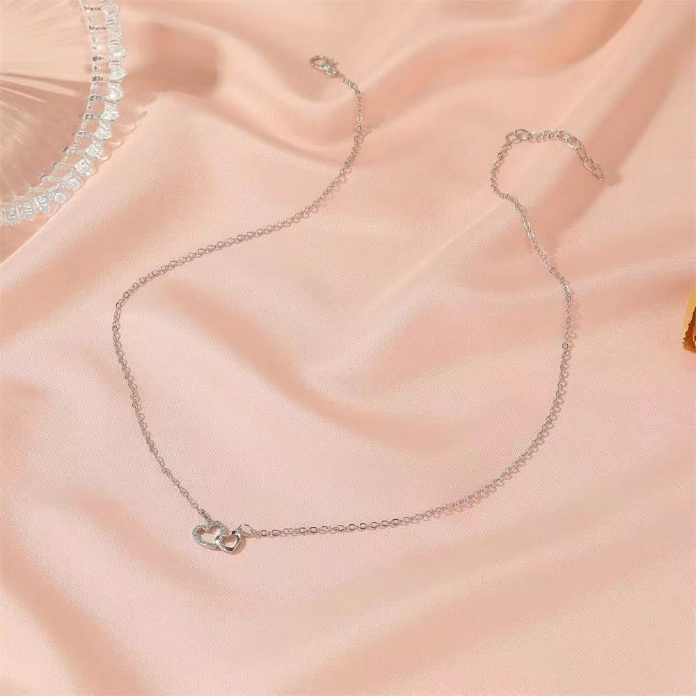 Double-love necklace