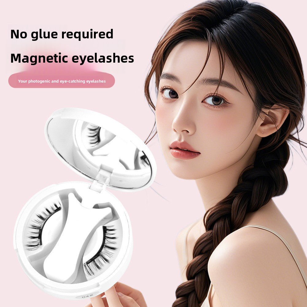 Double-Magnet False Eyelashes – Soft, Curling Magnetic Lashes