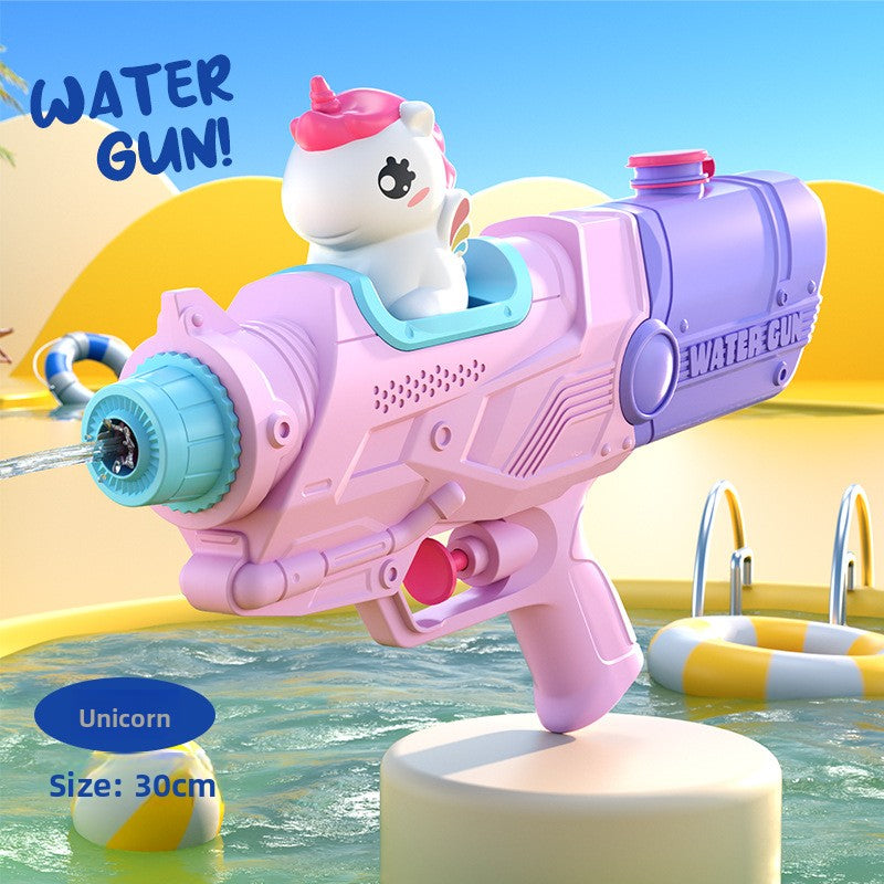 Double-nozzle dinosaur duck water gun water splashing toy