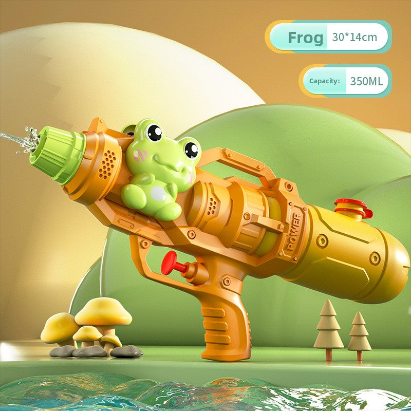 Double-nozzle dinosaur duck water gun water splashing toy