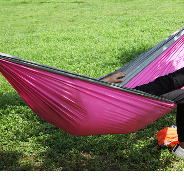 Double nylon hammock